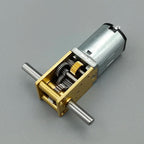 N20 Full Metal Gearbox Gear Motor DC 3V 6V 9V 12V 4RPM-381RPM Slow Speed High Torque Worm Gear Motor DIY Smart Car Robot Lock