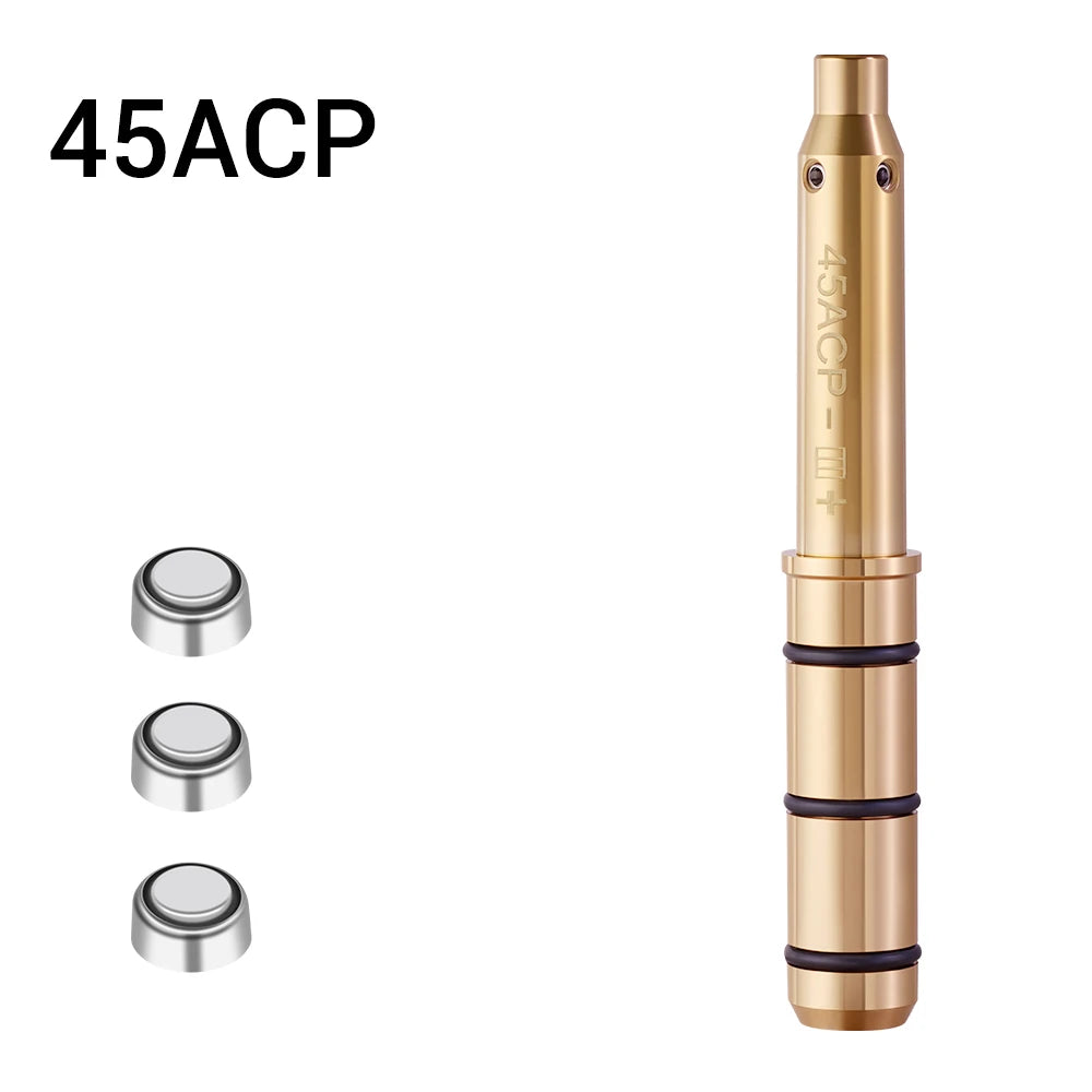 Laser Bore Sighter .22LR .177 .223Rem 9mm/.38spl 300WIN .30-06 8X57JS Barrel for Pistol Rifle Airsoft Cartridge Collimator
