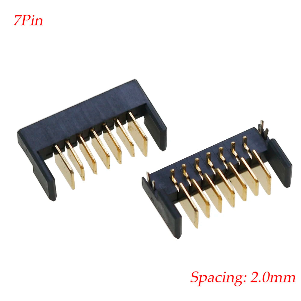 1PCS 4/5/6/7/8/9/10Pin Laptop Battery Connector Pitch 2.0mm Holder Clip Slot Contact Male and Female Plug