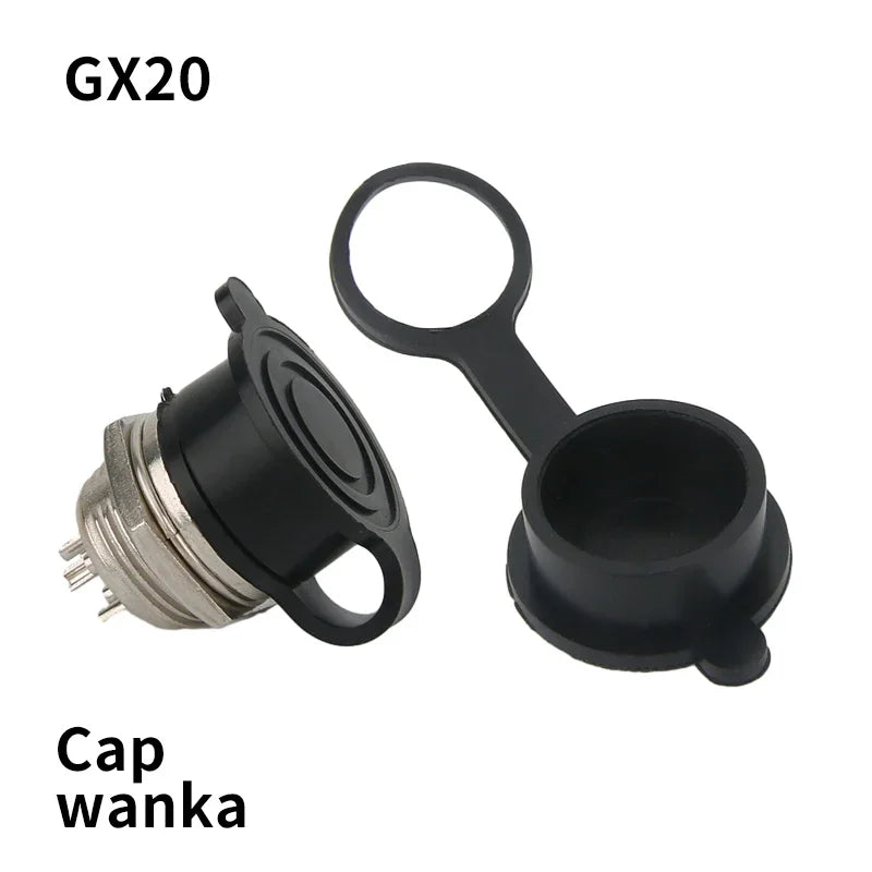GX12 GX16 GX20 2/3/4/5/6/7/8/9/10 Pin Male Female Butting Wire Cable Circular Aviation Socket Plug Panel Connector Dropshipping
