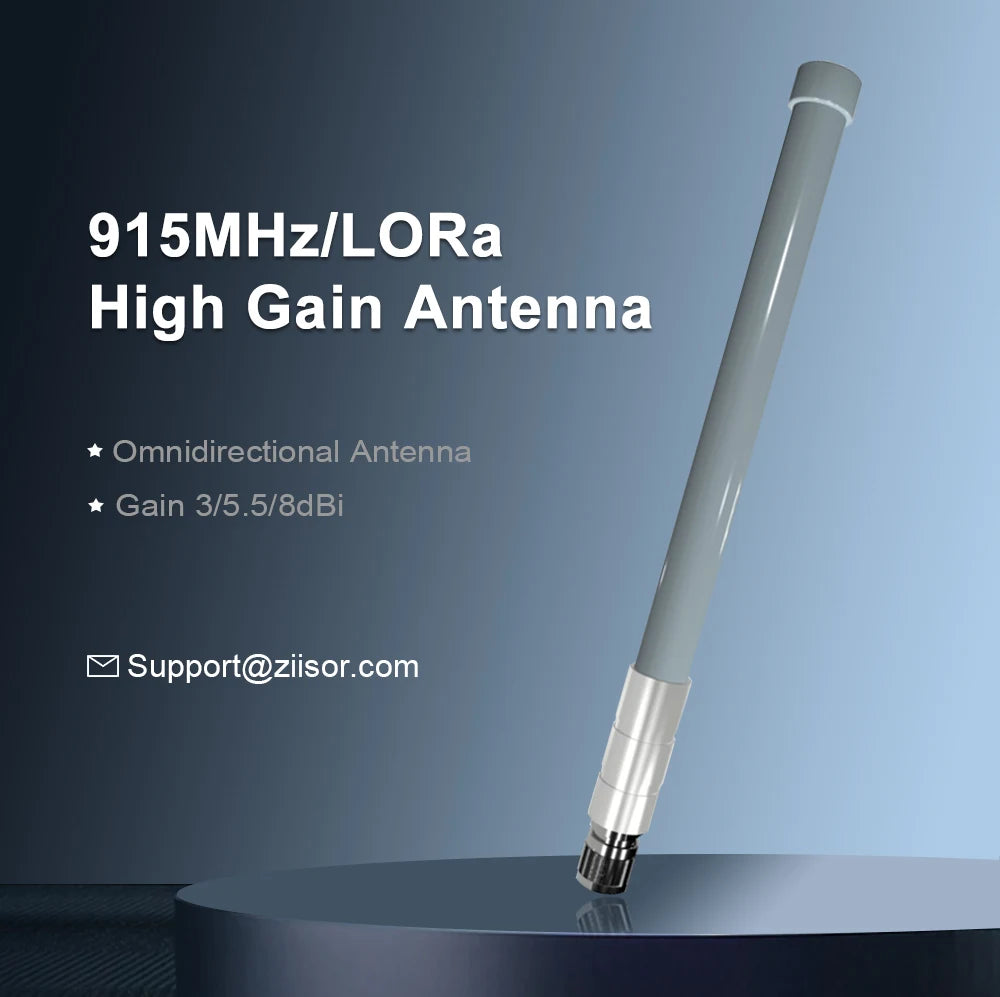 Meshtastic LoRa 915MHz Antenna 923MHz IoT Helium Hotspot Meshcore Aerial N Male Fiberglass Sending Receiving Repeater Antennas