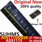 (5-10piece)100% New ADS1115IDGSR ADS1115IDGS ADS1115 MSOP-10 Chipset