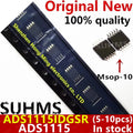 (5-10piece)100% New ADS1115IDGSR ADS1115IDGS ADS1115 MSOP-10 Chipset