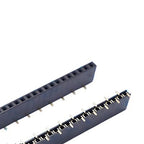 10pcs 1.27mm 1x50Pin Single Row PH4.3mm Straight Vertical SMT Right Angle Gold-plated Rohs Female Pin Header Socket Connector