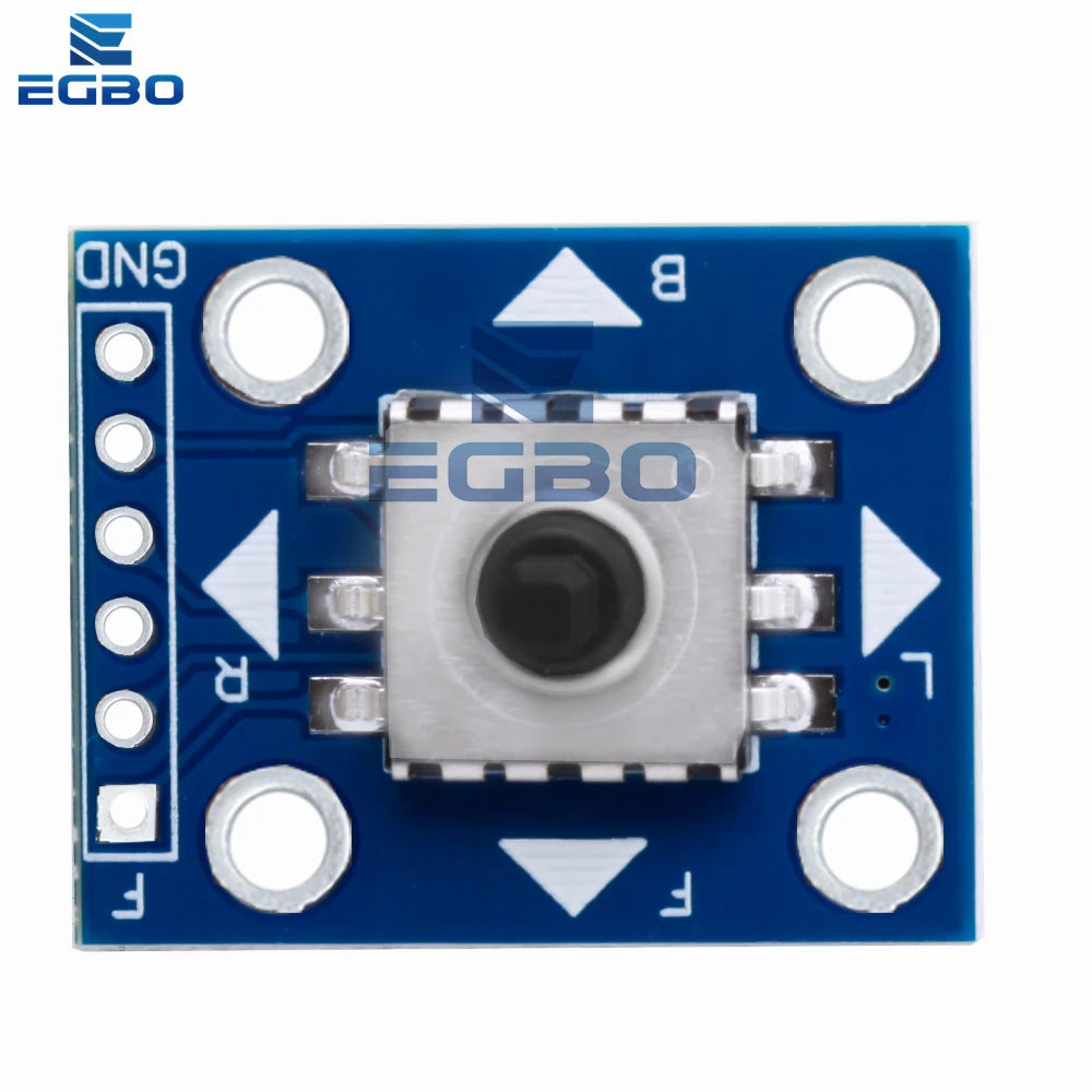 EGBO 5D Joystick & 5-Way Navigation Button Module w/Mechanical Switch for Arduino/STM32 - DIY Robotics/Game Controller Parts