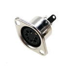 5pcs 3 4 5 6 7 8 Pin DIN Male Female Plug W/ Plastic Handle & Female Socket Hulled Panel Mount Keyboard Cable Connector Adapter