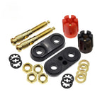 1/2PCS Banana Plugs Couple Terminals Red Black Connector Amplifier Terminal Binding Post Banana Speaker Plug Jack M20