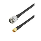 SMA Male to RP-TNC Male ( Female Pin ) Connector Lot RF Pigtail RG58 Coax Cable