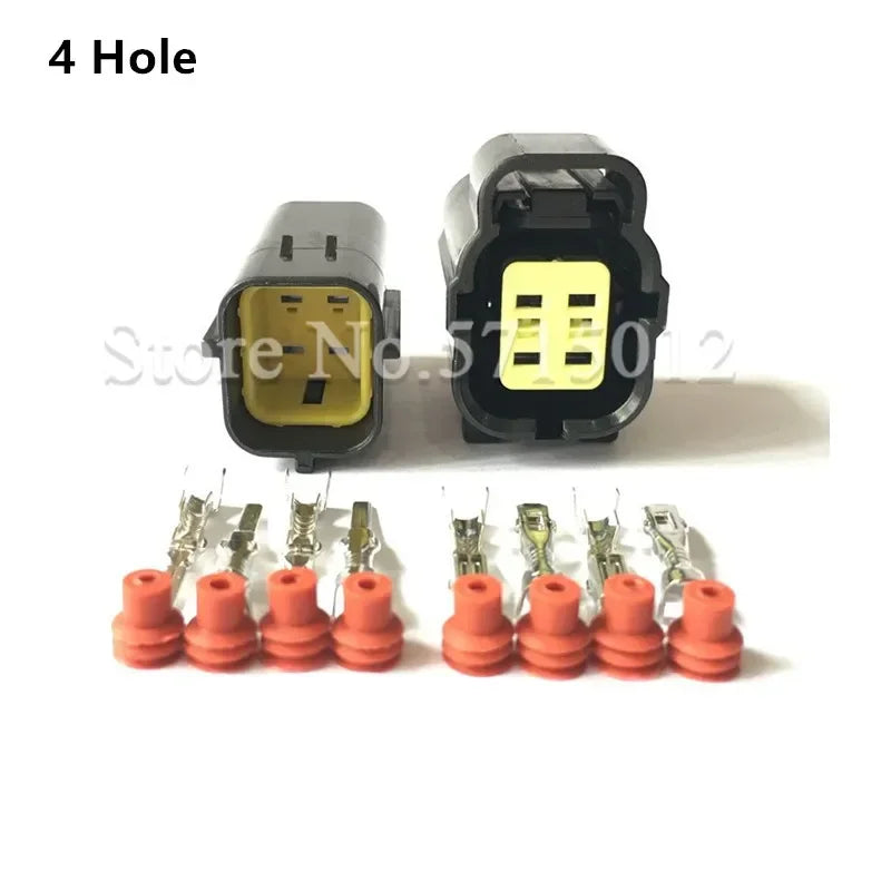 Denso 2/3/4/6/8/10/12 Hole Way Waterproof Wire Connector Plug Car Auto Sealed Electrical Set Car Truck Connector