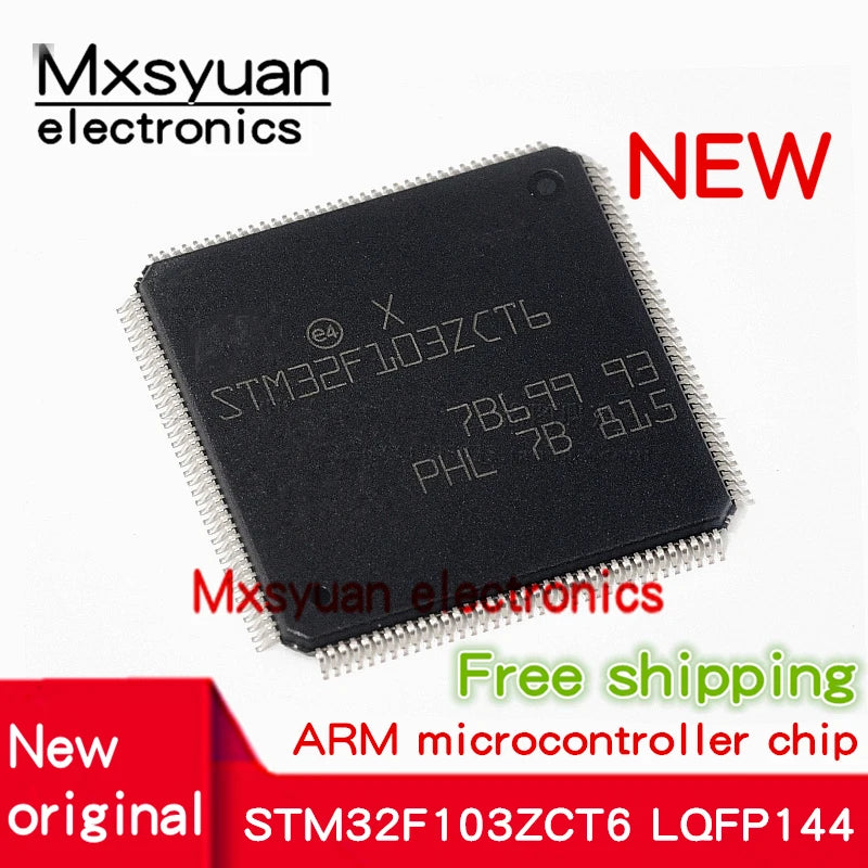 5pcs~50pcs 100% New original STM32F103ZCT6 STM32F103ZCTb STM32F103 LQFP144