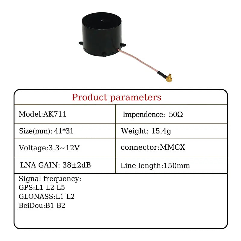 UM982 Module GNSS Full-Frequency Centimeter-level Low-power High-precision RTK Differential Direction Finding UAV GPS Module