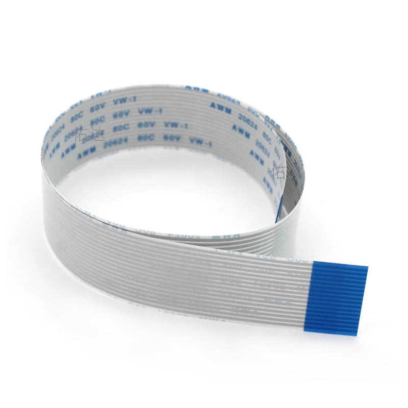 FPC FFC 3000mm AWM 20624 80C 60V VW-1 Flexible Flat Cable 3M A/B Type Ribbon Wire 4P/6/8/10/12/14/16/20/26/30/40/50/54/60Pin