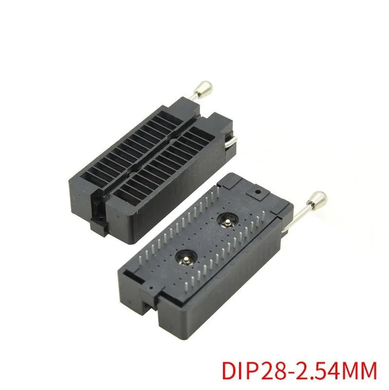 1PCS / LOT IC Locking Base Single Chip Microcomputer Chip Test Base Wide Narrow 24P 28P 32P 40P 48P
