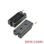 1PCS / LOT IC Locking Base Single Chip Microcomputer Chip Test Base Wide Narrow 24P 28P 32P 40P 48P