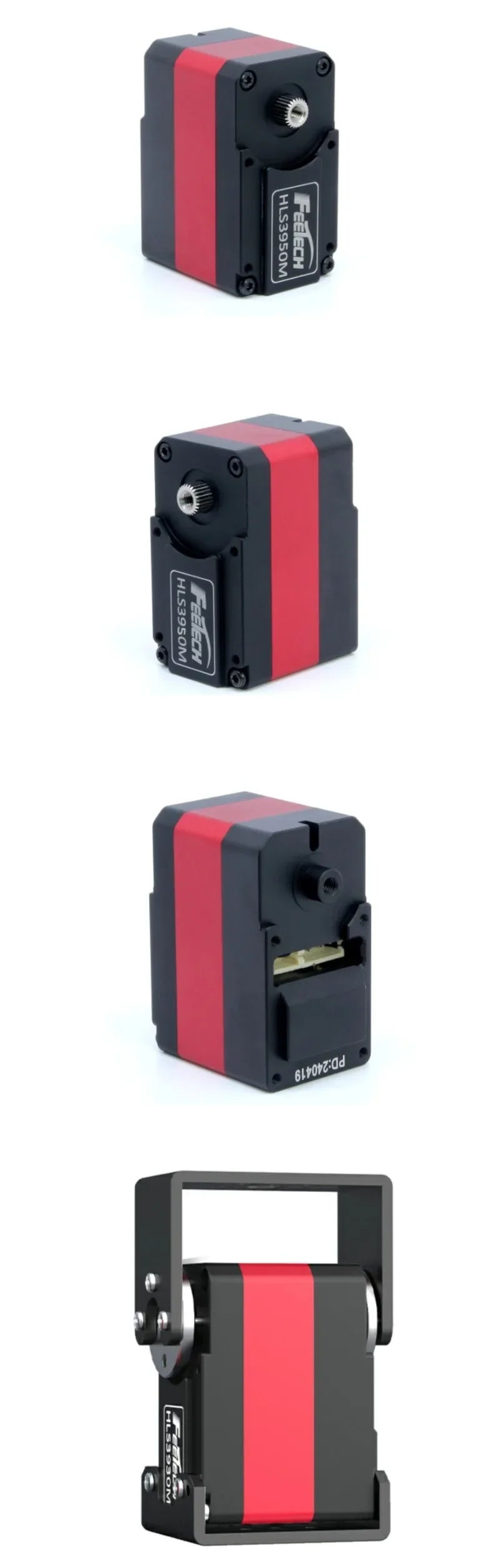 Torque Control 50Kg.cm Full Metal Douoble Shaft TTL Robot Servo Motor Feetch HL3950M Robot Servo For Robot Fixture Grip Robotic