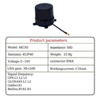 for UAV UM980/UM982 Compass IST8310 Module Type-C Connector Full Frequency High-precision Positioning RTK Centimeter Surveying
