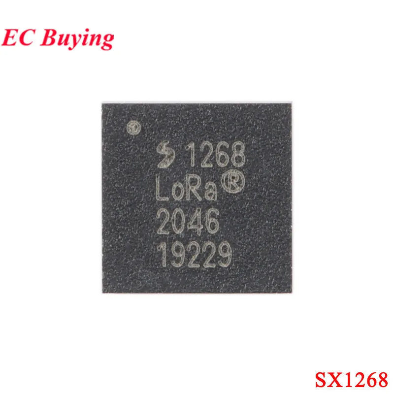 5Pcs/1pc SX1276 LORA/GFSK 868MHZ 915MHZ Wifi Transceiver Module Spread Spectrum Long-Range Wireless Communication Antenna Chip
