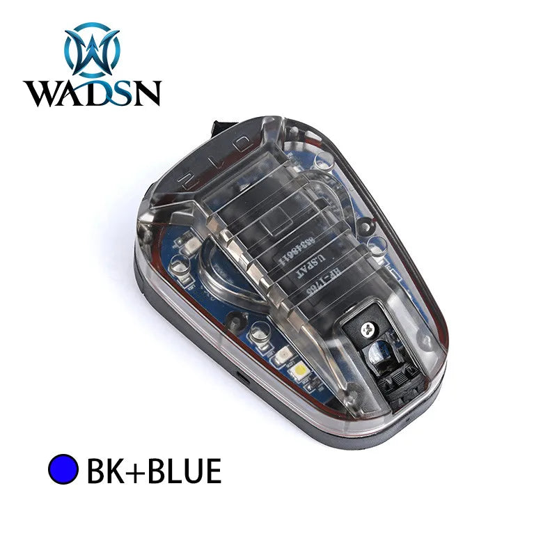 WADSN HEL STAR 6 GEN3 Airsoft Sport Helmet Light Blue Green Red IR Strobe Waterproof Outdoor Survival Safety Signal Flash LAMP