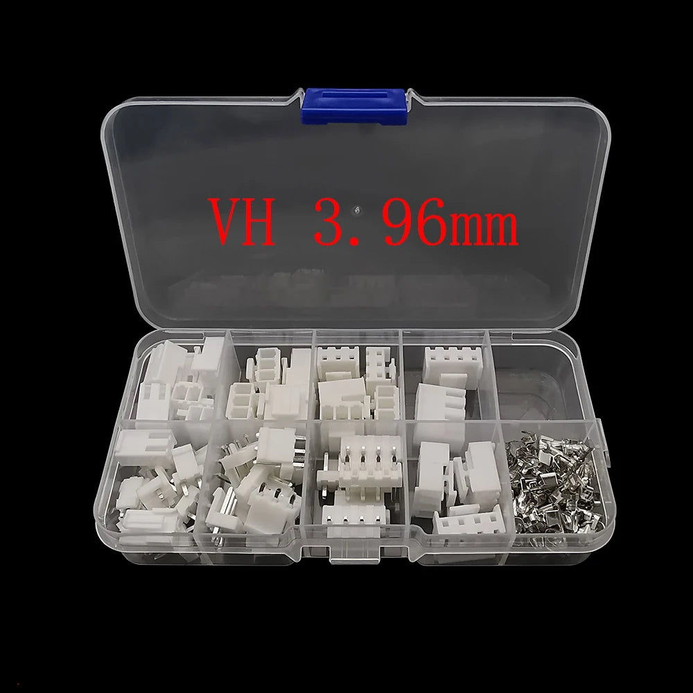 JST 1.25/PH2.0/XH2.54/SM2.54/JST SYP 2P/VH3.96 Male Plug + Female Socket Plastic Housing Terminal Pin Header Wire Connector