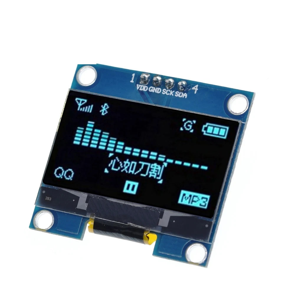1-3pcs 1.3 Inch OLED Module White Color 128X64 OLED LCD LED Display Module 1.3 IIC I2C SPI Communicate for arduino Diy Kit