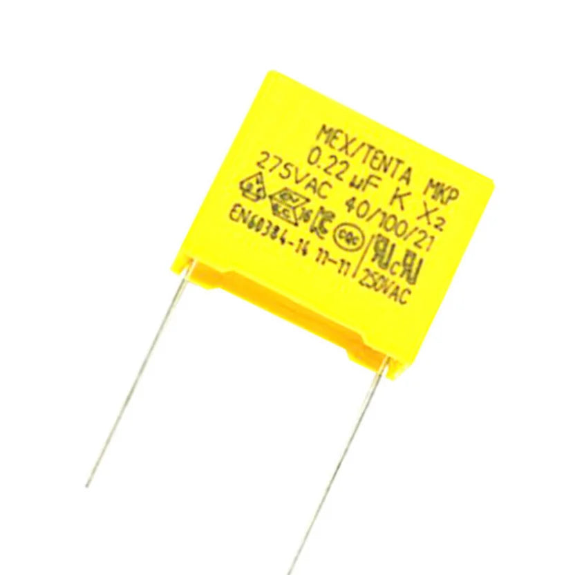 Safety Capacitor MKP X2 275V AC 0.01UF 0.022UF 0.033UF 0.047UF 0.068UF 0.1UF 0.15UF 0.22UF 0.33UF 0.47UF 0.68UF 1UF 1.5UF 2.2UF