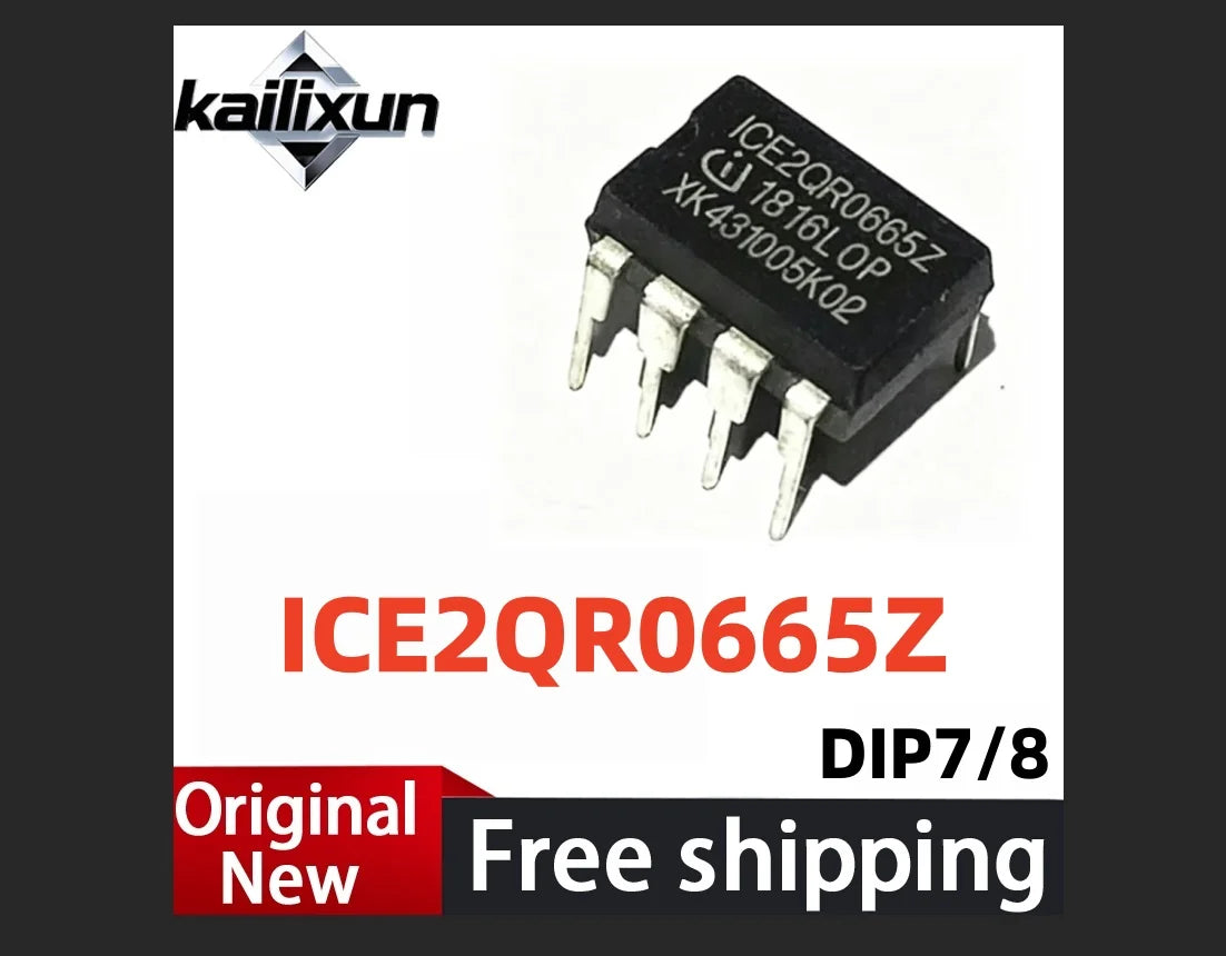 (10pcs) ICE2QR0665Z ICE2QR0665 LCD Power Supply IC DIP7 DIP8