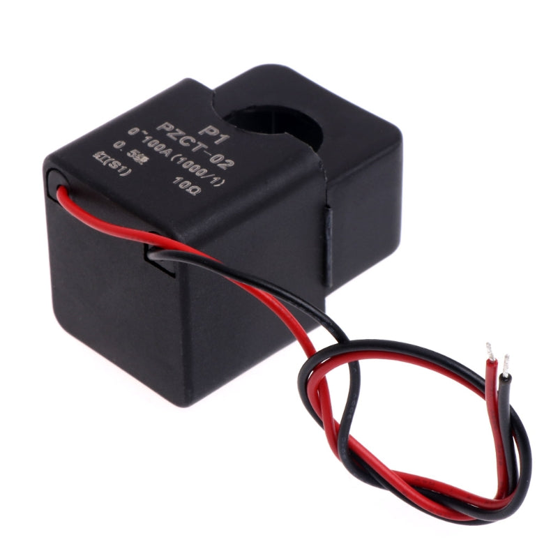 PZCT-02 Split Core Current Coil for 100A Amp Energy Meter Measuring Building Electricity Consumption