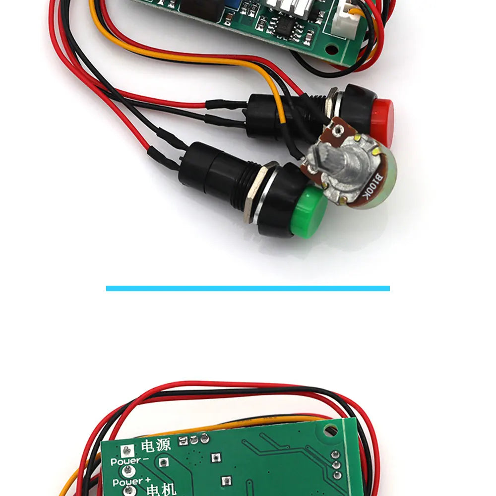 DC 6V 12V 24V PWM DC motor speed controller forward and reverse switch Linear actuator motor controller adjustable Speed Control