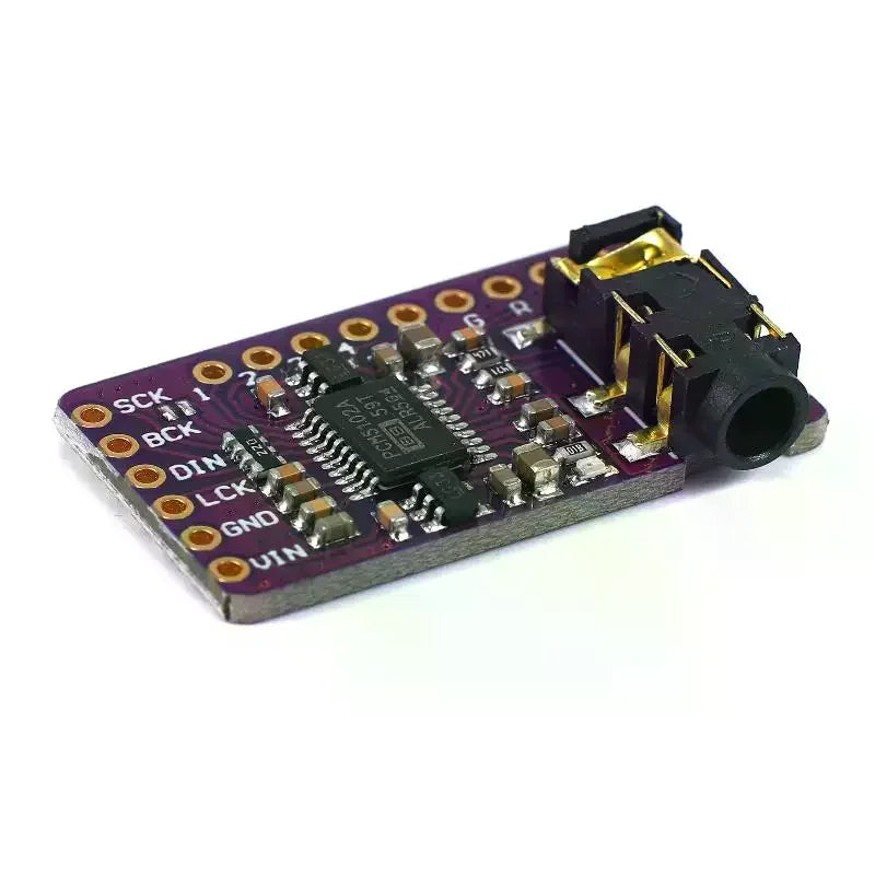 1 Set Player Module Interface I2S PCM5102A DAC Decoder For Raspberry Pi PHAT Format Board Digital PCM5102 Audio Board