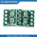 10PCS PCB Board  SMD Turn To DIP SOP MSOP SSOP TSSOP SOT23 8 10 14 16 20 24 28 SMT To DIP Adapter Converter Plate