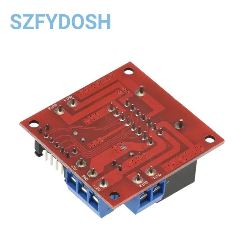 L298N Driver Board Module L298N Stepper Motor Smart Car Robot Breadboard Peltier High Power L298 DC Motor Driver
