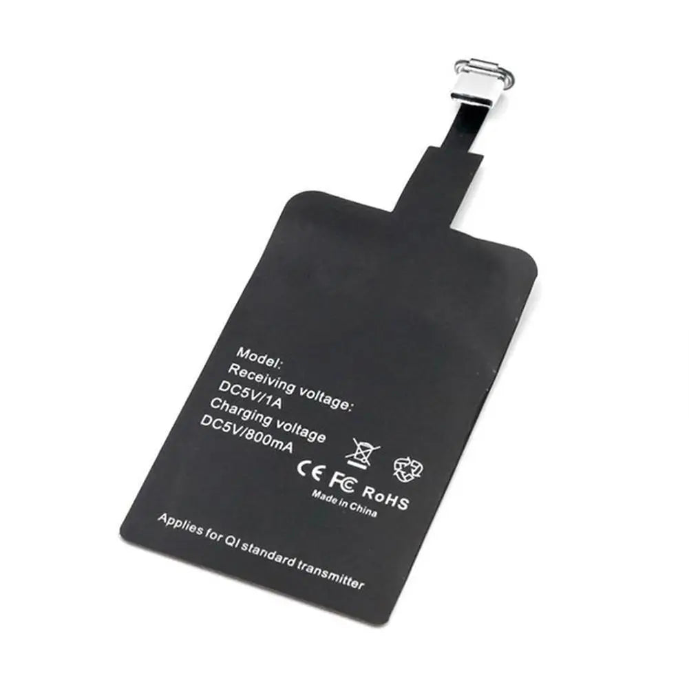 Wireless Charging Receiver for Android  and Type C Fast Wireless Charger Adapter