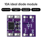 3V-26V 10A Ideal Diode Module Solar Charging Backflow Prevention Low Internal Resistance Analog Rectifier