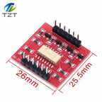 TZT TLP281 4 CH 4-Channel Opto-isolator IC Module For Arduino Expansion Board High And Low Level Optocoupler Isolation 4 Channel