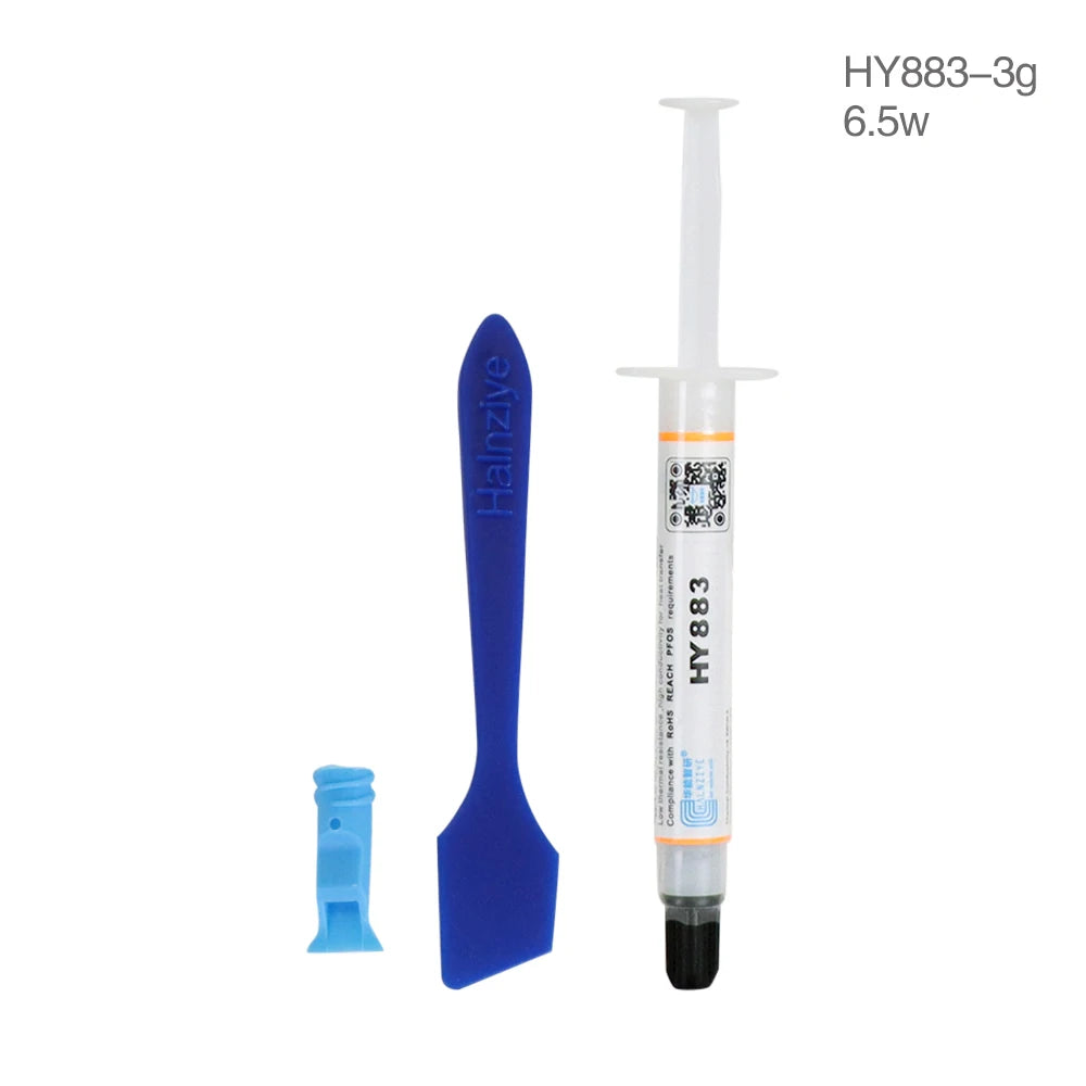 1PCS HY883 HY234 10g/20g Silicone Thermal Paste Heat Transfer Grease Heat Sink CPU GPU Chipset Notebook Computer Cooling Syringe