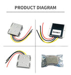 24V 36V 48V TO 12V 10A 15A 20A 25A 30A 35A DC Voltage Regulator Converter 20V-60V TO 12V Automotive Step-down Power Module
