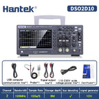 Hantek DSO2C10 DSO2C15 DSO2D10 DSO2D15 2CH Oscilloscope 100/150MHz 1GSa/s 8Mpts FFT UART I2C SPI CAN LIN 25MHz AWG D Models