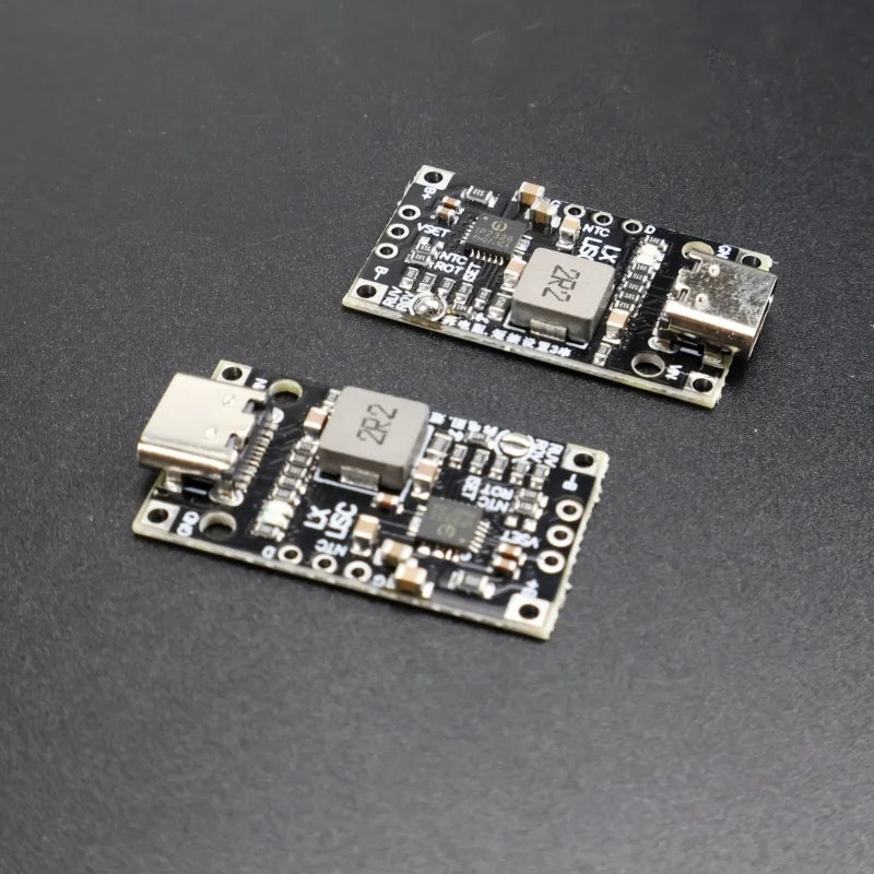 Type-C USB 2S/3S BMS 15W 8.4V 12.6V 1.5A Lithium Battery Charging Boost Module With Balanced Support Fast Charge With Indicator