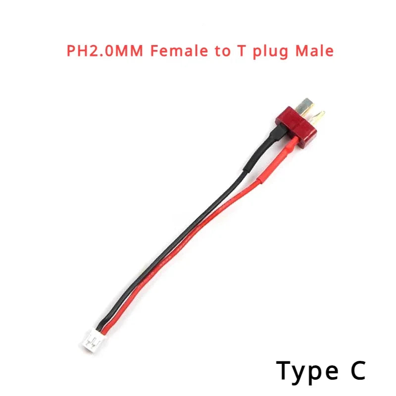 PH2.0 To XT60/XT30 Plug Battery Charging Adapter Cable Cord Female Male Plug To PH2.0-M XT60-F XT30-F High Current Connector