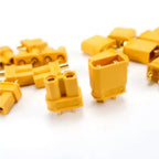 10/20 pairs XT30 2mm Gold Plated Battery Connector with Heat Shrink Tube for Drones RC Cars