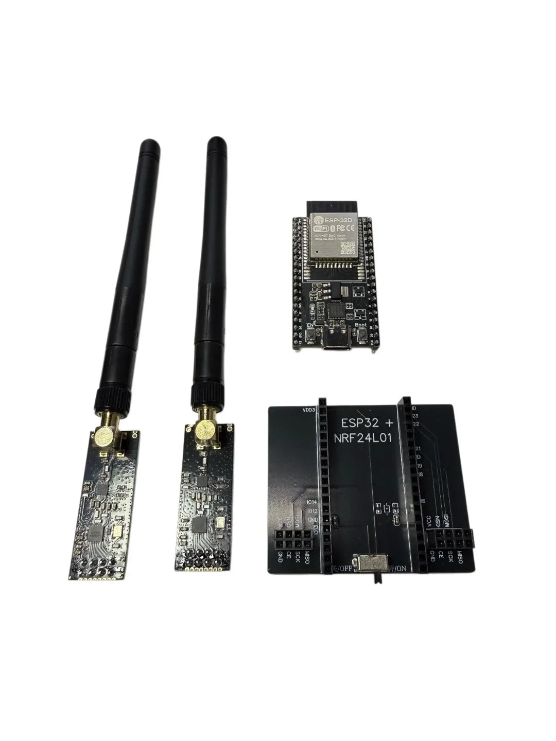 New ESP32 DevKitC Development Board NRF24L01 2.4GHz Wireless Module, supports Bluetooth for IoT Projects
