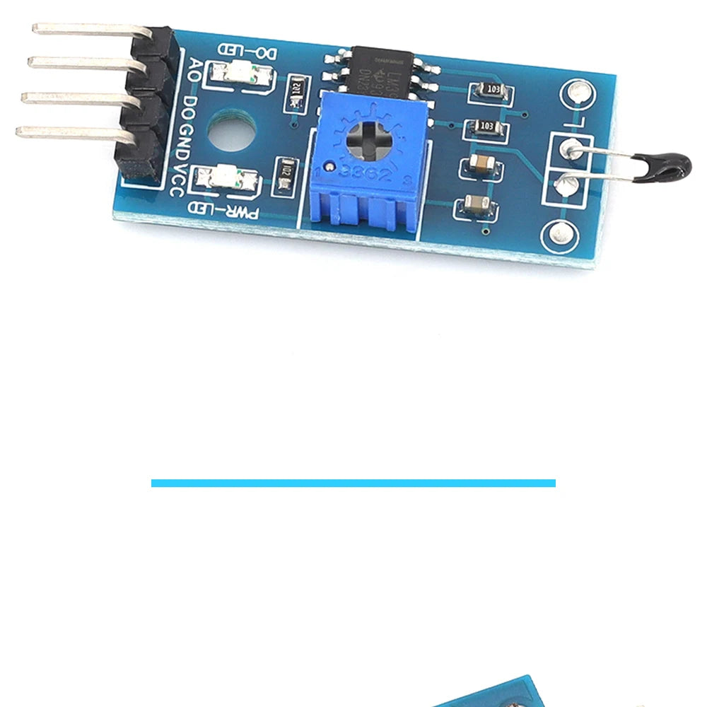 3/4 LINE Thermistor temperature sensor module thermal sensor module DO the digital output/temperature control switch For Arduino