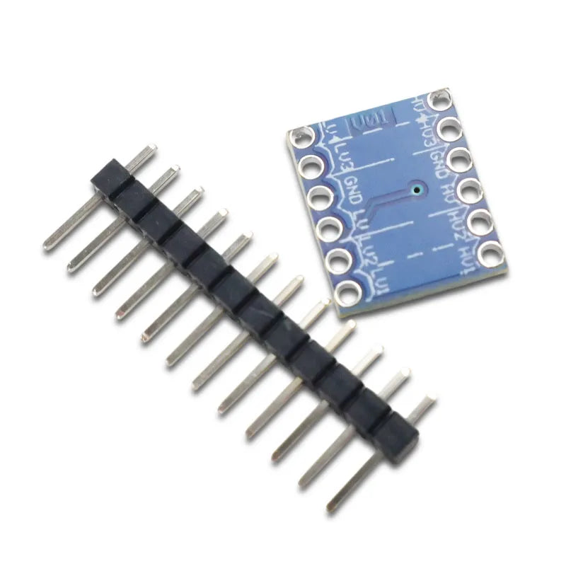 4MOS Transistor Level Conversion Module 3Vand5V 4 Channel Logic Level Shifter Bi-Directional High Speed IIC UART SPI for Arduino