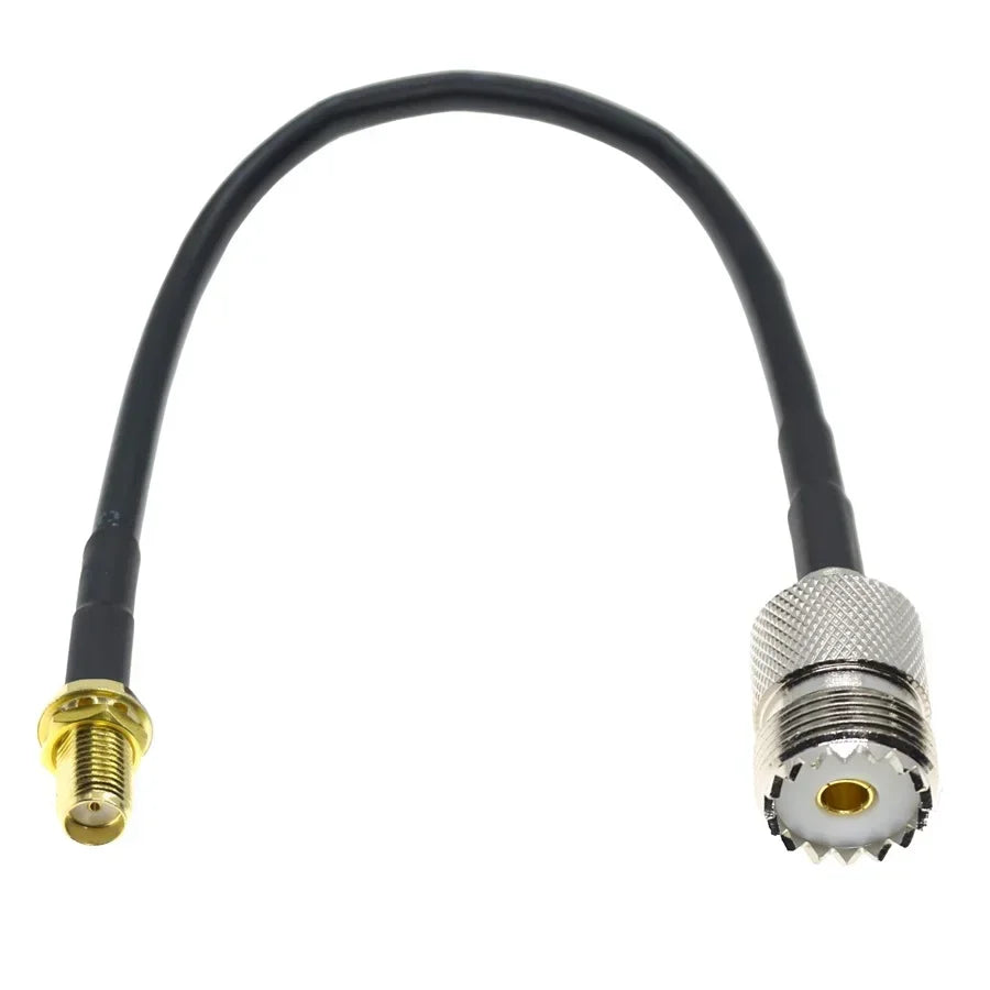 RG58 UHF PL259 SO239 TO SMA Male Female Plug Jack Crimp Coaxial Connector RF pigtail Jumper antenna extension wire Coax cable