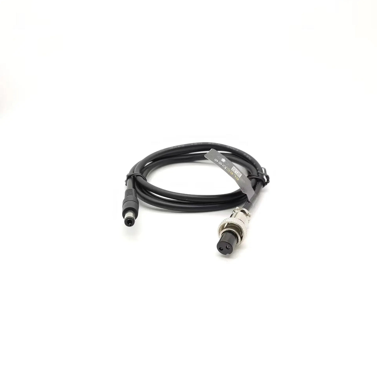 GX12 2 Pin Female Connector to DC5.5 * 2.5 Cable 1M - 10A Straight Power Cable for Aviation Audio & Industrial Applications