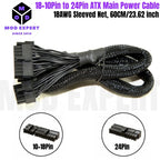 Modular Power Cable for Seasonic X-850, X-750, X-650 KM3 Power, GPU PCIe 8Pin 6+2Pin, CPU 4+4Pin, SATA Molex IDE 4Pin, 24Pin Net