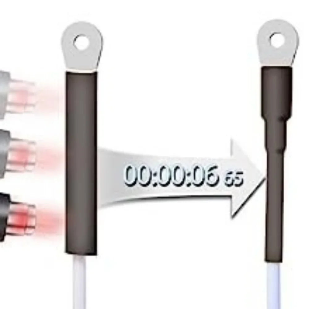 2:1 Shrinkable Wire Shrinking Wrap Tubing Wire Connect Cover Protection with 300W Hot Air Gun 127-10600pcs Heat Shrink Tube