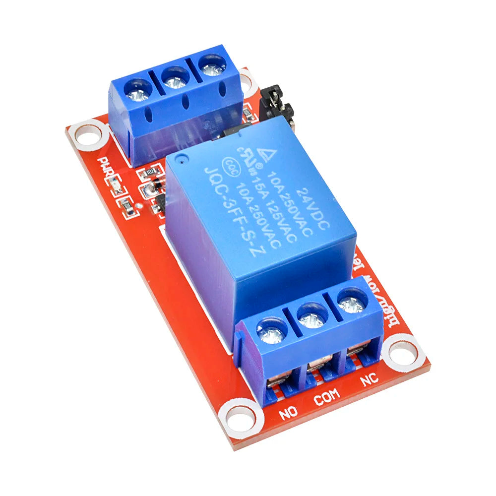 DC5/9/12/24V Single Channel Relay Module Smart Switch  With Optocoupler Shield High/Low Level Trigger Power Module for Arduino