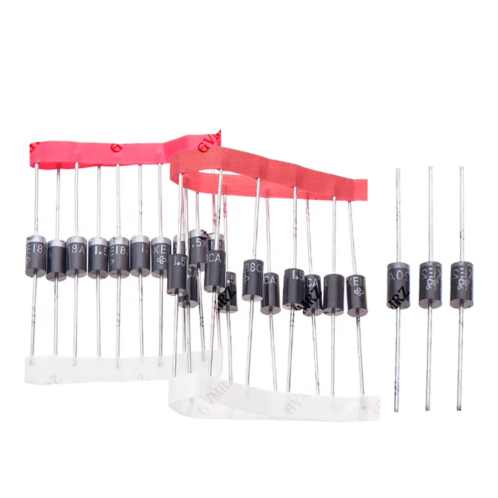 6.8A-75A 1.5KE 18CA 400CA 36A 39A 18A TVS Diode 1.5KE series Diode kit 6.8A 12A 15A 20A 24A 27A 30A 51A 75A