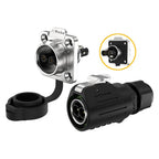 EW-LP16 IP68 Waterproof 20A 600V AC 2Pin 3Pin Crimping Quick Connection Power Aviation Connector Male Plug Female Socket Panel
